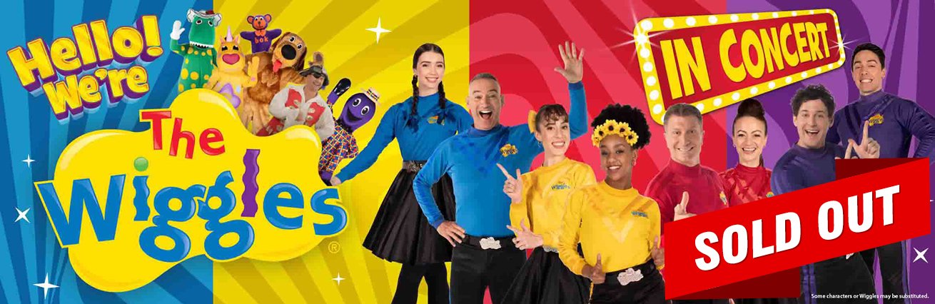 “Hello! We’re The Wiggles” Live in Concert!